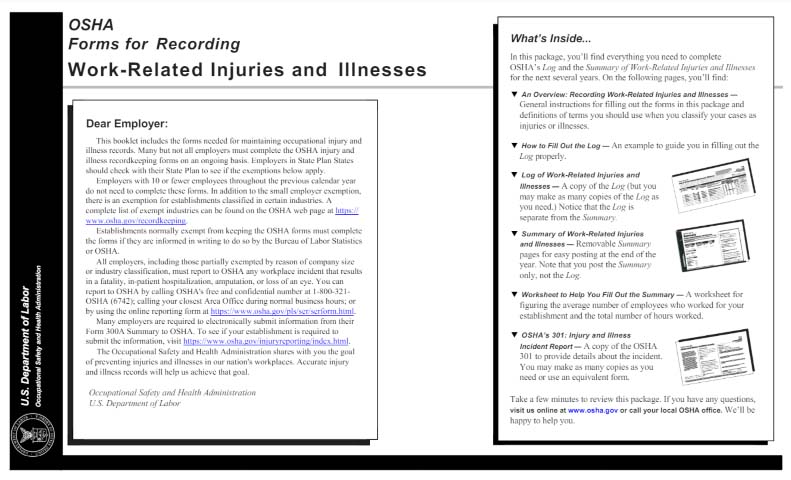 Recordkeeping Forms