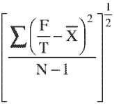 σ calculation equation illustration