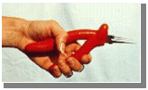 Image of hand tools that require forceful finger exertion