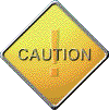 Flashing Warning Sign