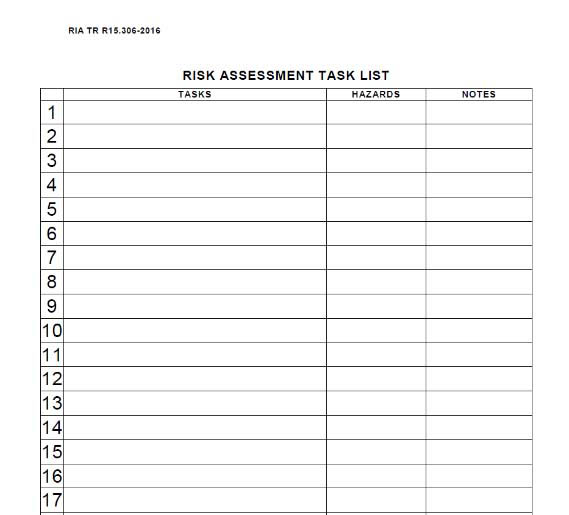 RA Task List