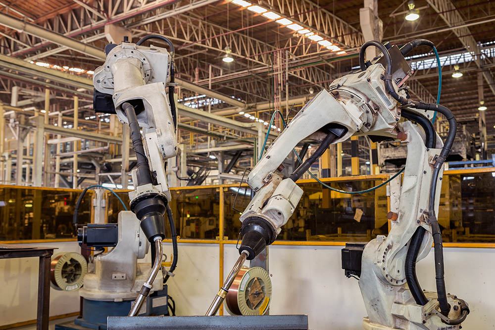Figure IV-7: Inside a Robot Application Safeguarded Space (Source: iStock)