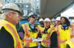 Photograph of workers