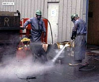 Figure 19: Workers exposed to noise from pressure washing