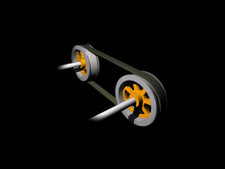 Transverse motion of belt