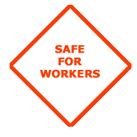 Figure 2: Sign labeled Safe for Worker