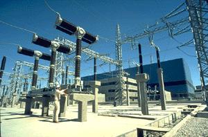 Figure 2. Step-up AC transmission substation