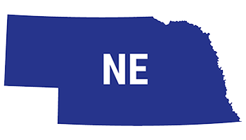 Nebraska state silhouette: Ignored Hazard Ends in Injury