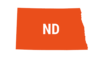 North Dakota State silhouette: Jeopardizing Workers' Lives