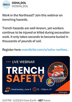 OSHA Tweet